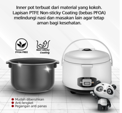 CUCKOO RICE COOKER CR1055BK | 3 - Login Megastore